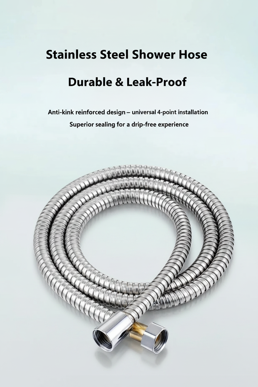 Stainless Steel Hose Cleaned Up